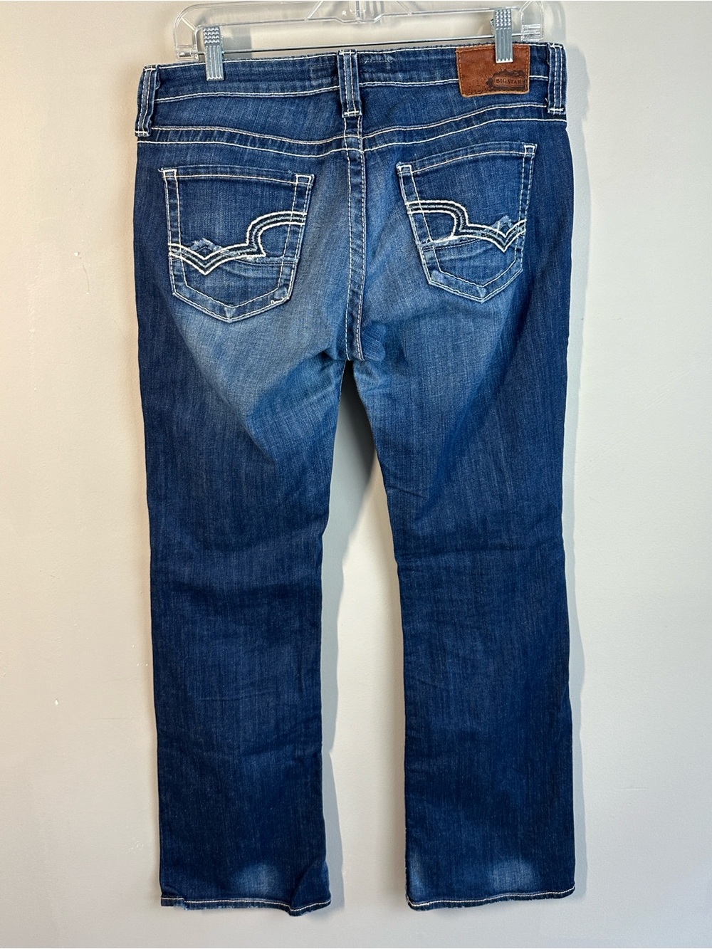 Big Star Remy Low Rise Boot Jeans Size 31R Western Rodeo